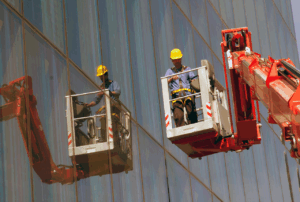 Operador de Gòndola de Neteja a Edificis